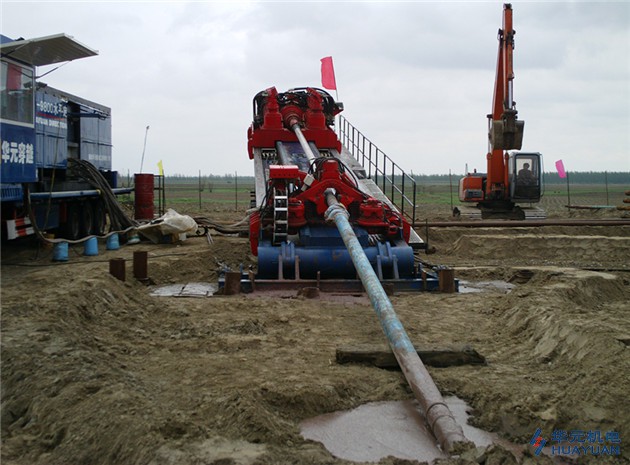 Liao River HDD Crossing Ф1016mm Natural Gas Pipeline Installation in sand stone with great resistance of pull-back Jan